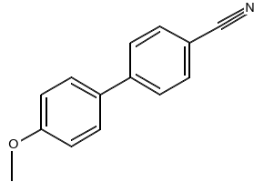 4'-Methoxybiphenyl-4-carbonitrile structure, CAS 58743-77-4