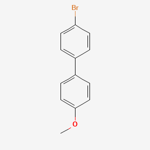 4-Bromo-4'-methoxybiphenyl structure, CAS 58743-83-2