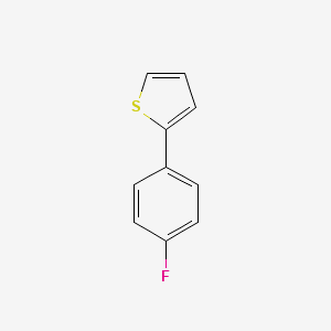 2-(4-Fluorophenyl)thiophene structure, CAS 58861-48-6