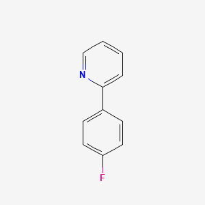2-(4-Fluorophenyl)pyridine structure, CAS 58861-53-3