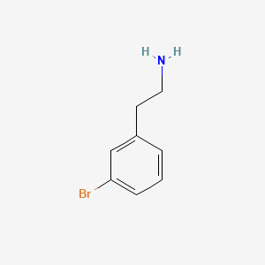 3-Bromophenethylamine structure, CAS 58971-11-2