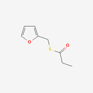 Furfuryl thiopropionate structure, CAS 59020-85-8