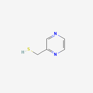 2-Mercaptomethylpyrazine structure, CAS 59021-02-2