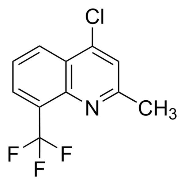 5-Chloro-8-methyl-2-(trifluoromethyl)quinolin-4-ol structure, CAS 59108-09-7