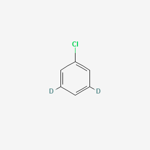 Chlorobenzene-3,5-D2 structure, CAS 59164-10-2
