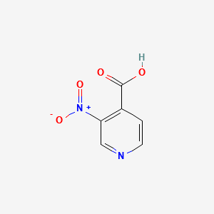 3-Nitroisonicotinic acid structure, CAS 59290-82-3