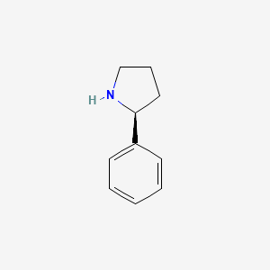 (S)-2-Phenylpyrrolidine structure, CAS 59347-91-0