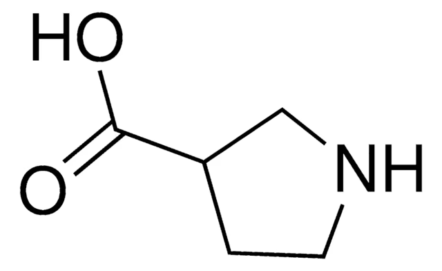 3-Pyrrolidinecarboxylic acid structure, CAS 59378-87-9