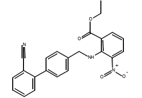 4-Cyanobiphenyl-4'-hexylbenzoate structure, CAS 59443-81-1