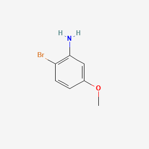 2-Bromo-5-methoxyaniline structure, CAS 59557-92-5