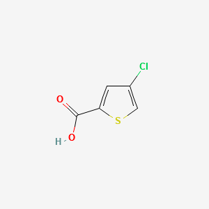 4-Chlorothiophene-2-carboxylic acid structure, CAS 59614-95-8