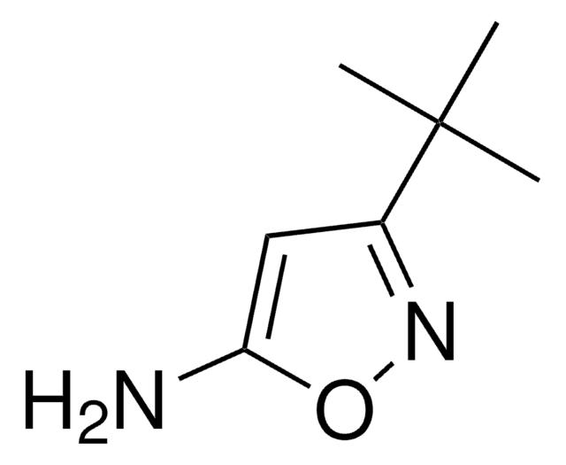 3-tert-Butylisoxazol-5-ylamine structure, CAS 59669-59-9