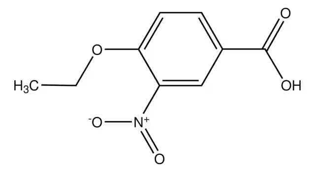 4-Ethoxy-3-nitrobenzoic acid structure, CAS 59719-77-6