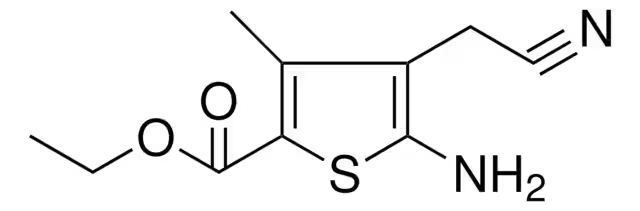 2-(Cyanomethyl)-3-furancarboxylic acid methyl ester structure, CAS 59760-33-7