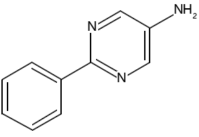 2-Phenylpyrimidin-5-amine structure, CAS 59808-52-5