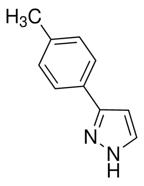 5-p-Tolyl-1H-pyrazole structure, CAS 59843-75-3
