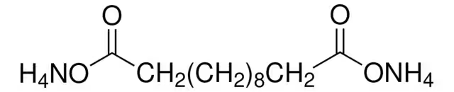 Ammonium dodecanedioate structure, CAS 59864-79-8