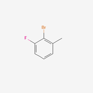 2-Bromo-3-fluorotoluene structure, CAS 59907-13-0