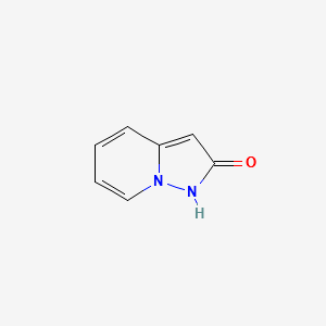 Pyrazolo[1,5-a]pyridin-2(1H)-one structure, CAS 59942-87-9