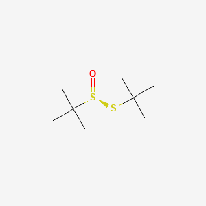 (S)-tert-Butanethiosulfinate structure, CAS 60011-16-7