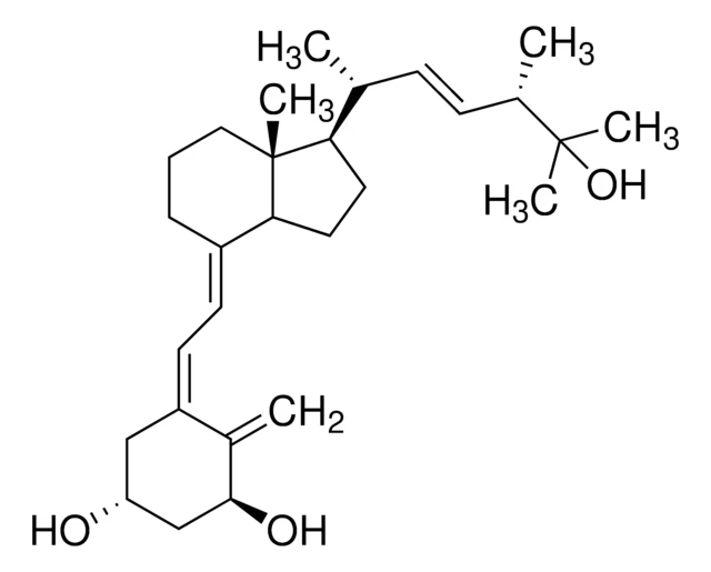1alpha,25-Dihydroxyvitamin D2 structure, CAS 60133-18-8