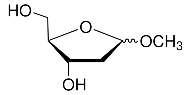 1-O-Methyl-2-deoxy-D-ribose structure, CAS 60134-26-1