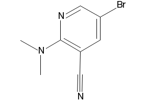 2-(Dimethylamino)nicotinonitrile structure, CAS 60138-76-3
