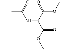 Dimethyl acetamidomalonate structure, CAS 60187-67-9