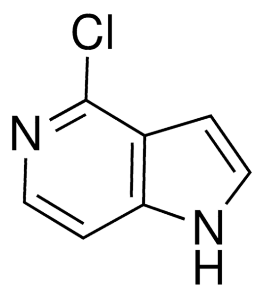 4-Chloro-1H-pyrrolo[3,2-c]pyridine structure, CAS 60290-21-3
