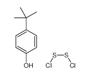 Poly-tert-butylphenoldisulfide structure, CAS 60303-68-6