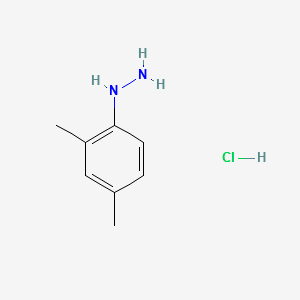 2,4-Dimethylphenylhydrazine hydrochloride structure, CAS 60480-83-3