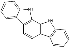 Indolo[2,3-a]carbazole structure, CAS 60511-85-5