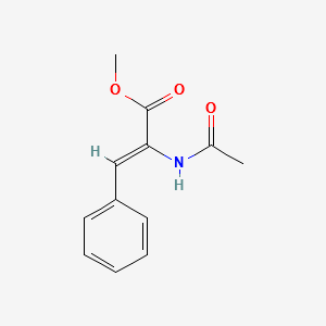 (Z)-Methyl 2-acetylamino-3-phenylacrylate structure, CAS 60676-51-9