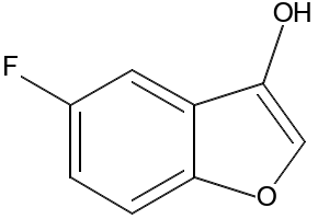 5-Fluorobenzofuran-3-one structure, CAS 60770-49-2