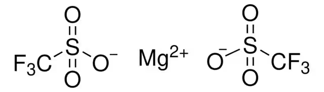 Magnesium trifluoromethanesulfonate structure, CAS 60871-83-2