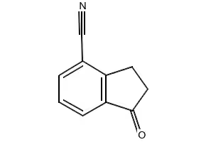 4-Cyano-1-indanone structure, CAS 60899-34-5