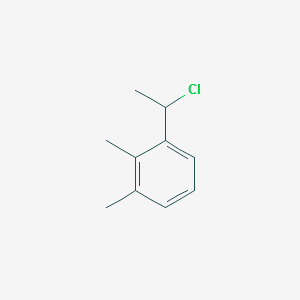 1-(2,3-Dimethylphenyl)ethyl chloride structure, CAS 60907-88-2