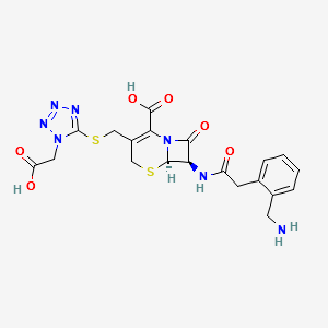 Ceforanide structure, CAS 60925-61-3
