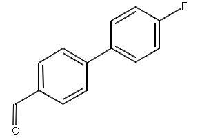 4'-Fluorobiphenyl-4-carbaldehyde structure, CAS 60992-98-5