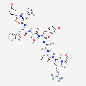 Lecirelin structure, CAS 61012-19-9