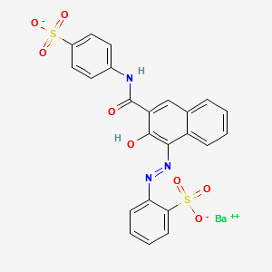 Pigment Red 151 structure, CAS 61013-97-6