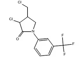 Fluorochloridone structure, CAS 61213-25-0
