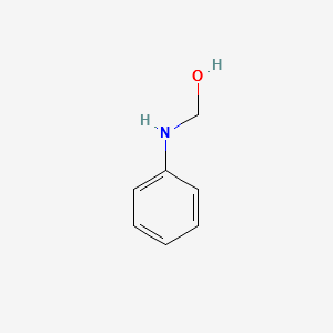 N-Hydroxymethylaniline structure, CAS 61224-32-6