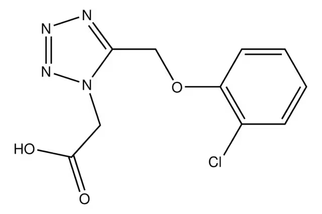 Sodium 2-(5-sulfido-1H-tetrazol-1-yl)acetate structure, CAS 61336-49-0
