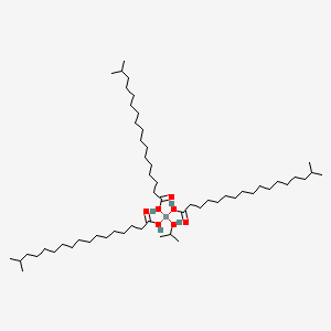 Titanium triisostearoylisopropoxide structure, CAS 61417-49-0