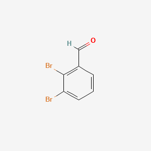 2,3-Dibromobenzaldehyde structure, CAS 61563-26-6
