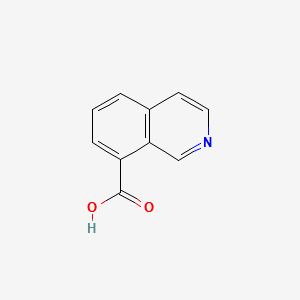 Isoquinoline-8-carboxylic acid structure, CAS 61563-43-7