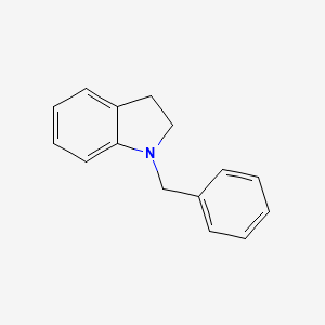 (2,3-Dihydro-1H-indol-1-yl)phenylmethanone structure, CAS 61589-14-8