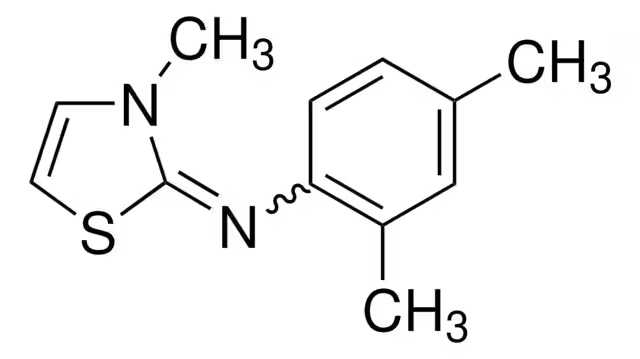 Cymiazole structure, CAS 61676-87-7
