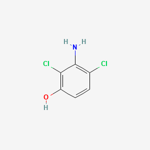 3-Amino-2,4-dichlorophenol structure, CAS 61693-42-3